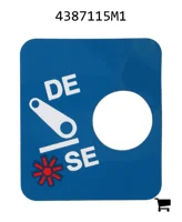 AGCO 4387115M1 Декаль