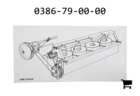 AGCO 0386-79-00-00 Клейкая плёнка