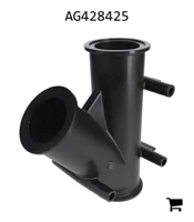 AGCO AG428425 Y-образный фланцевый фитинг, полный проход 3"