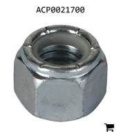 AGCO ACP0021700 Стопорная шестигранная гайка с нейлоновой вставкой