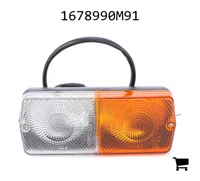 AGCO 1678990M91 Указатель поворота и габаритный фонарь левый, лампы 21 Вт боковая и 12 В 5 Вт в комплекте