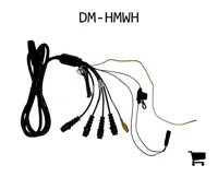 AGCO DM-HMWH Жгут проводов монитора AgCam/Enduracam AHD, 24-контактный