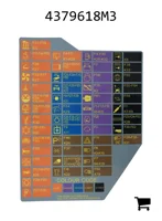 AGCO 4379618M3 Декаль