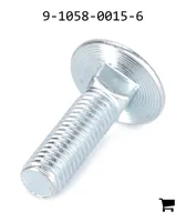 AGCO 9-1058-0015-6 Болт каретный с круглой головкой и квадратным подголовком