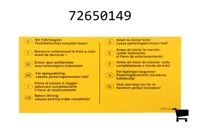 AGCO 72650149 Клейкая плёнка