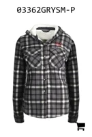 AGCO 03362GRYSM-P Женская куртка-рубашка Massey Ferguson Eddie Bauer