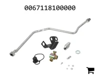 AGCO 0067118100000 Обратный трубопровод, передний