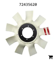 AGCO 72435620 Лопасть вентилятора, 9 лопастей