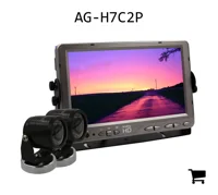 AGCO AG-H7C2P Монитор AGCO AgCam AHD 7" с двумя камерами и удлинительными кабелями