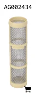 AGCO AG002434 Линейный фильтр 3/4 дюйма, сетка 20 Mesh, бежевый