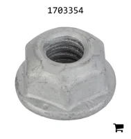 AGCO 1703354 Шестигранная стопорная гайка