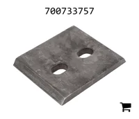 AGCO 700733757 Нож плунжера пресса-подборщика, боковой