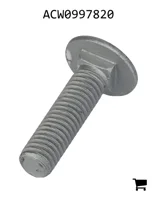 AGCO ACW0997820 Болт каретный с круглой головкой и квадратным подголовком