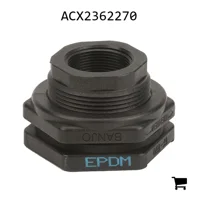 AGCO ACX2362270 Полимерный проходной фитинг EPDM для бака 1½"