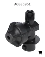 AGCO AG006061 Адаптер TeeJet с отсекателем жидкости ChemSaver, 1/4" MPT