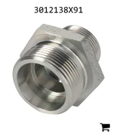 AGCO 3012138X91 Фитинг прямой