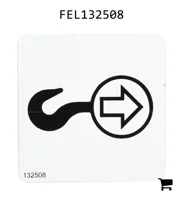 AGCO FEL132508 Декаль