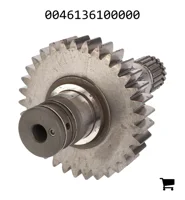 AGCO 0046136100000 Шлицевой вал