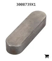 AGCO 3008739X1 Параллельный шпоночный паз