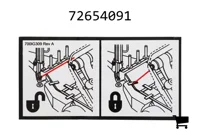 AGCO 72654091 Декаль