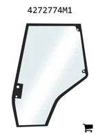 AGCO 4272774M1 Стекло левое (600 мм)