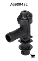 AGCO AG009432 Колено корпуса распылителя с обратным клапаном, 3/4"
