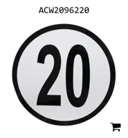 AGCO ACW2096220 Декаль