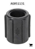 AGCO AG051131 Муфта для полиэтиленовой трубы 1"