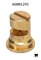 AGCO AG001295 Форсунка плоскоструйная латунная FloodJet с широким углом распыла, размер 2,5