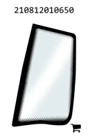 AGCO 210812010650 Стекло бокового окна