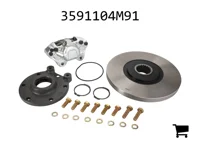 AGCO 3591104M91 Комплект тормозных колодок