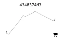 AGCO 4348374M3 Трубка