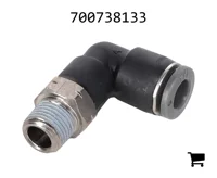 AGCO 700738133 Угловой фитинг