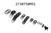 AGCO 2730750M91 Комплект уплотнений