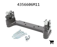 AGCO 4356606M11 Сцепное устройство прицепа с двойным шаром