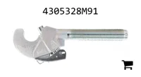 AGCO 4305328M91 Крюк верхнего звена навески, категория 3