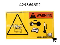 AGCO 4298646M2 Декаль