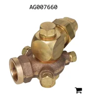 AGCO AG007660 Поворотный распылитель с эксцентриковым наконечником, размер 40