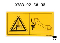 AGCO 0383-02-58-00 Декаль