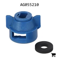 AGCO AG055210 Быстросъемный колпачок TeeJet для плоскоструйных распылителей большой производительности, синий