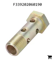 AGCO F339202060190 Соединитель топливной магистрали