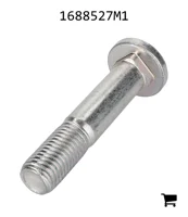 AGCO 1688527M1 Болт каретный с круглой головкой и квадратным подголовком