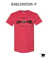 AGCO 03022REDSM-P Футболка MF Vintage Heather Red