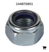 AGCO 1440760X1 Стопорная шестигранная гайка с нейлоновой вставкой