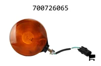 AGCO 700726065 Фонарь проблесковый в сборе с янтарной линзой