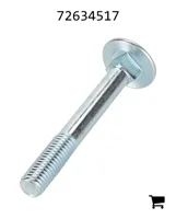 AGCO 72634517 Болт каретный с круглой головкой и квадратным подголовком