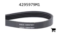 AGCO 4295979M1 Поликлиновой ремень, профиль PK4