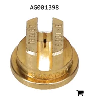 AGCO AG001398 Наконечник распылителя стандартный, ровная струя, латунь, размер 01, 80⁰