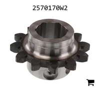 AGCO 2570170W2 Звездочка верхнего питающего вала, 12 зубьев