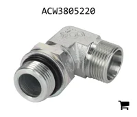 AGCO ACW3805220 Угловой фитинг